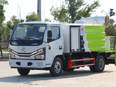 國六東風4.5噸 藍牌 抑塵車